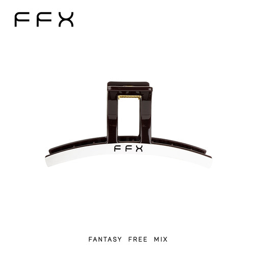 弗弗西FFX时尚大气弧面贴头马尾抓夹[弗弗西斯]大号发量大发饰品