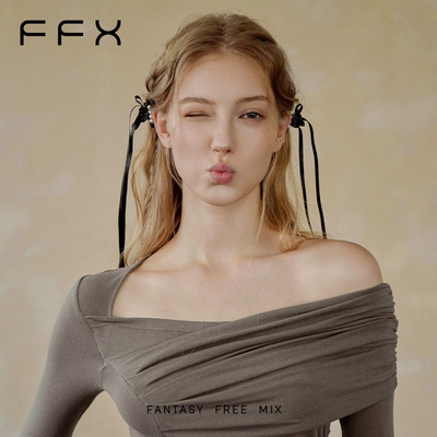 【许佳琪同款】弗弗西FFX醋酸飘带精灵耳侧边夹舞精灵蝴蝶结抓夹