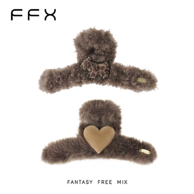 FFX弗弗西高级感环保毛绒抓夹