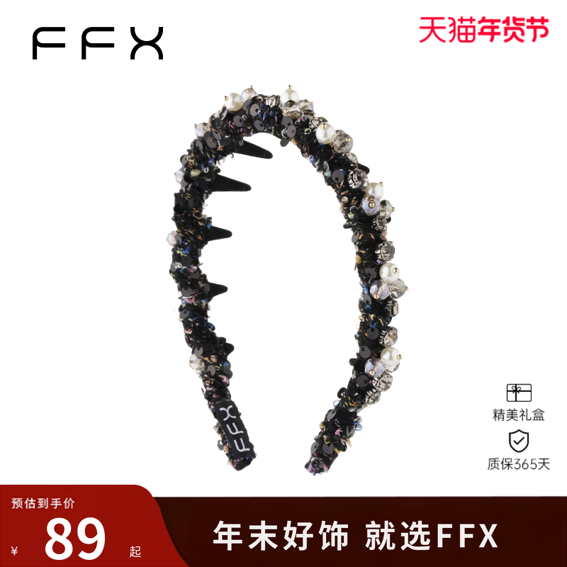 弗弗西FFX[黛影]高颅顶小香风百搭精致优雅齿梳发箍洗脸发卡头箍,饰品/流行首饰/时尚饰品新,发饰,淘宝优惠券,粉丝福利购,淘宝优惠卷