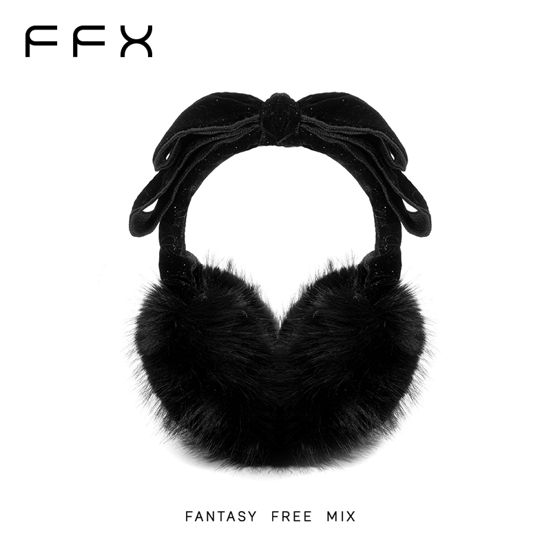 星夜饰品FFX毛绒耳罩发箍