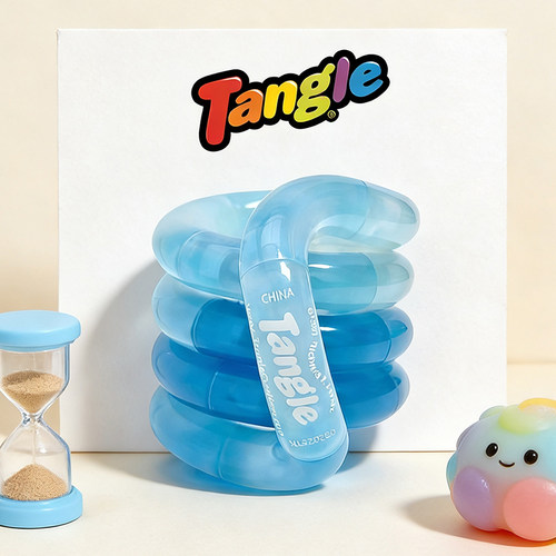 官方正版Tangle扭扭乐幻石系列雾海ADHD专注力训练手指解压小玩具