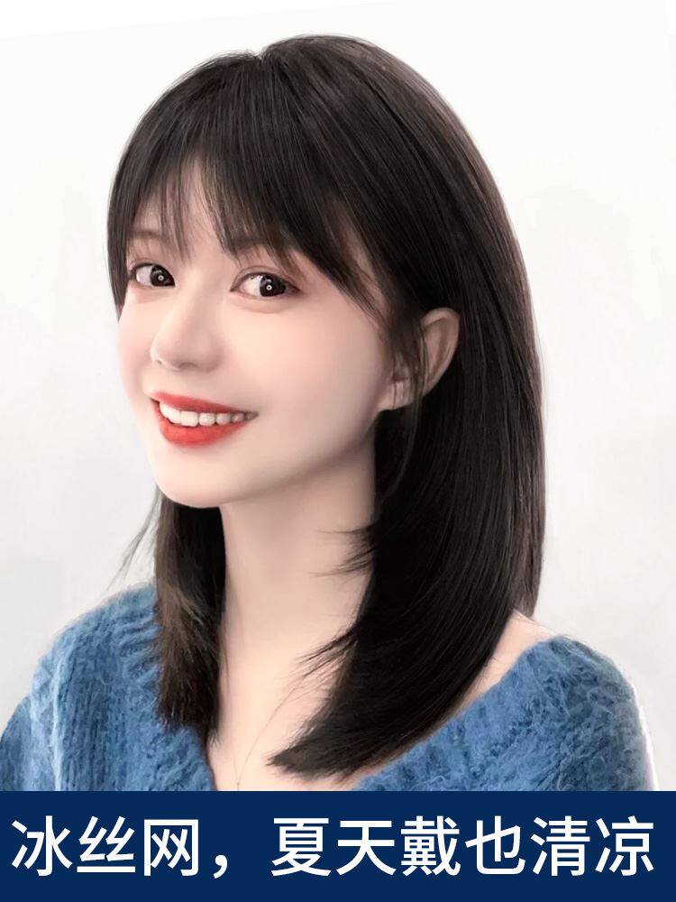 假发片女头顶补发片真发遮白发头顶稀少自然无痕轻薄补发发片神器