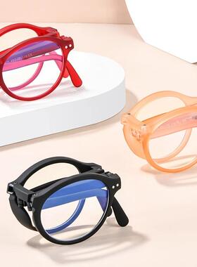 新款折叠老花镜男式便携中老年老花眼镜防蓝光高档品牌正品老光镜