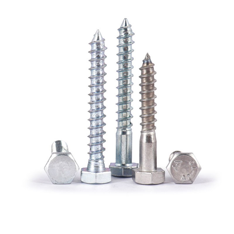 汉固威304不锈钢/镀锌全牙半牙外六角自攻螺丝M5M6M8M10M1W2*20*3