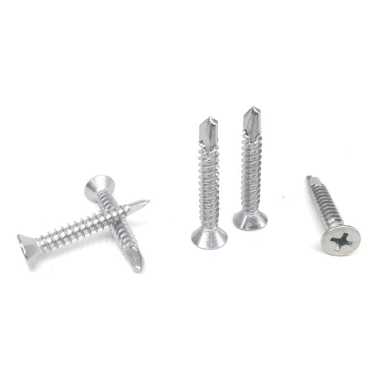 不锈钢410平头沉头钻尾燕尾钉自攻自钻螺丝铝P合金门窗钢板彩钢钉,家装主材,角阀,淘宝优惠券,粉丝福利购,淘宝优惠卷