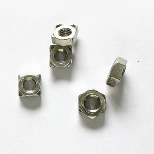 四方形正方点焊压焊台阶螺 304不锈钢焊接k螺母六角有焊点无焊点