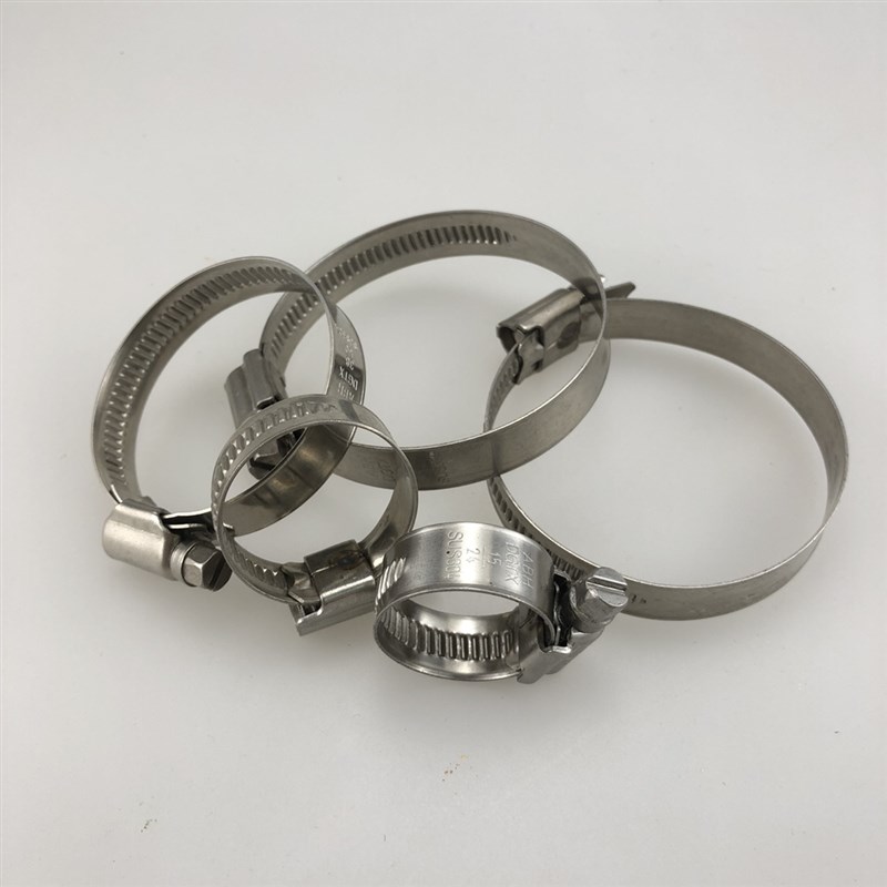 304不锈钢德式喉箍管夹卡箍不锈钢卡子管卡N强力管卡抱箍卡箍管卡