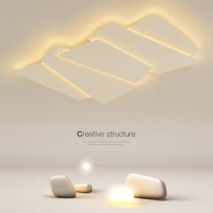 全光谱LED客厅灯现代简约吸顶灯创意卧室饭厅灯房间2025新款 灯具
