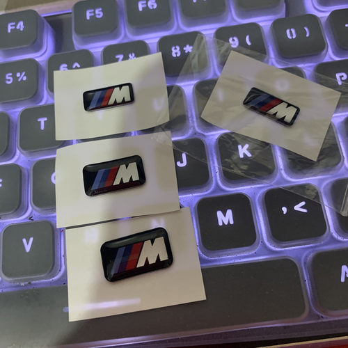 适用于宝马M标随意贴标志小贴3系5z系7系x3 x5 2 1系方向盘贴轮毂