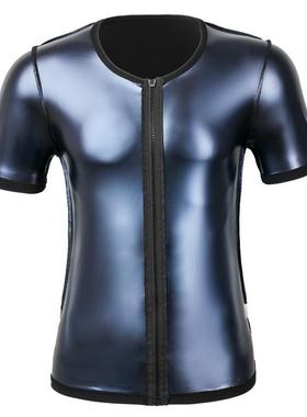 men sweat sauna -shirt heat trapping compression shirts