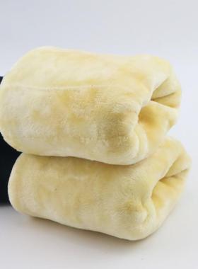 Womens one-piece extra-thick outer wear high-waist warm