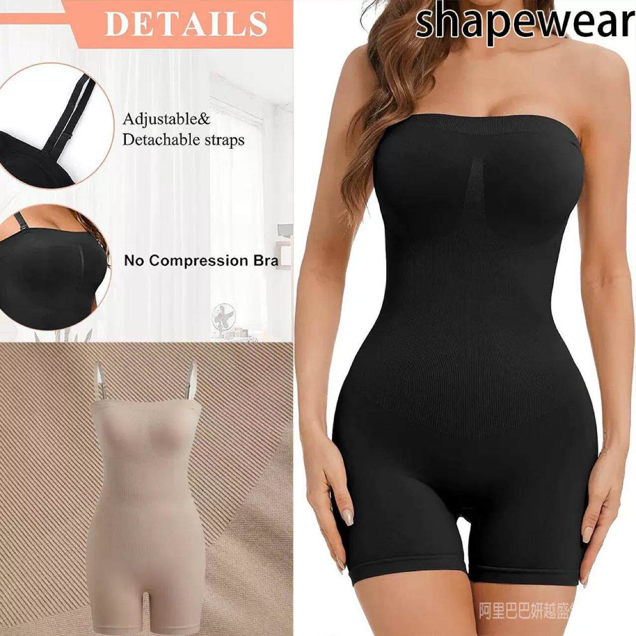 Shaper Body Female Shapewear Shoulder Flat Seamless Shaper