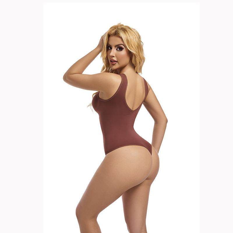 one-piece for body V-neck thong bodysuit shaper Seamless