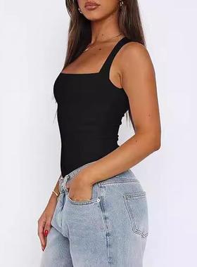 women for tops tank jumpsuit shapewear sleeveless softness