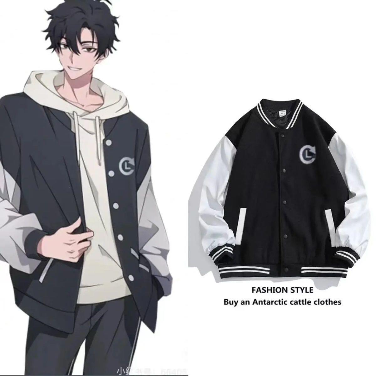 时光人程小时同款棒球服