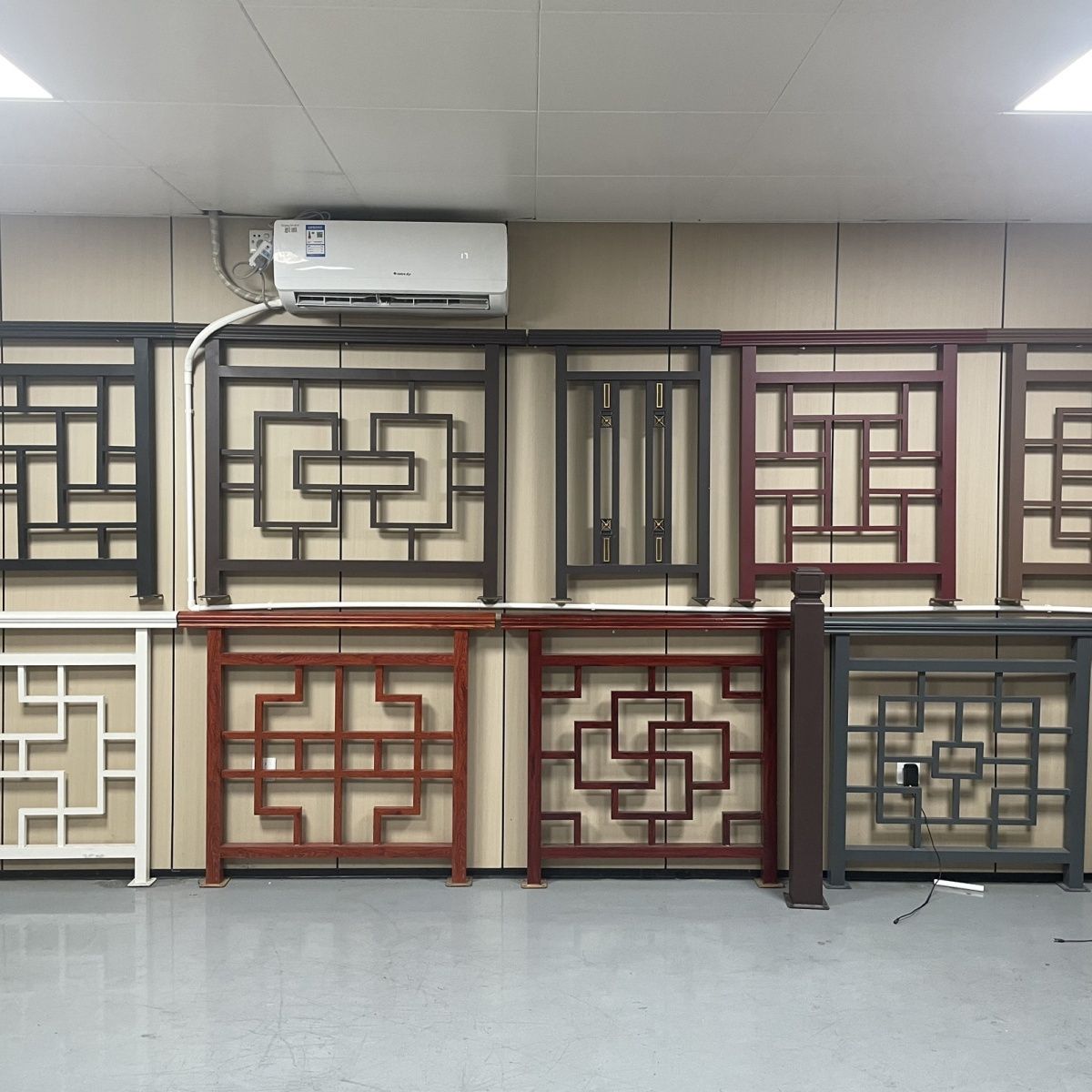 中式仿古铝合金栏杆铝艺