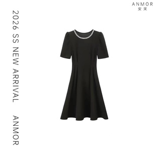 【玉米专享】ANMOR安茉【固执连衣裙】时尚百搭休闲连衣裙