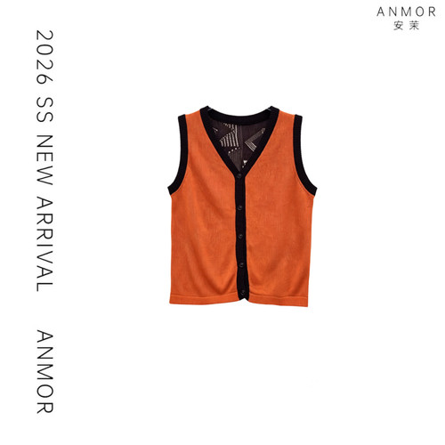 【玉米专享】ANMOR安茉【弥生背心】时尚百搭休闲背心