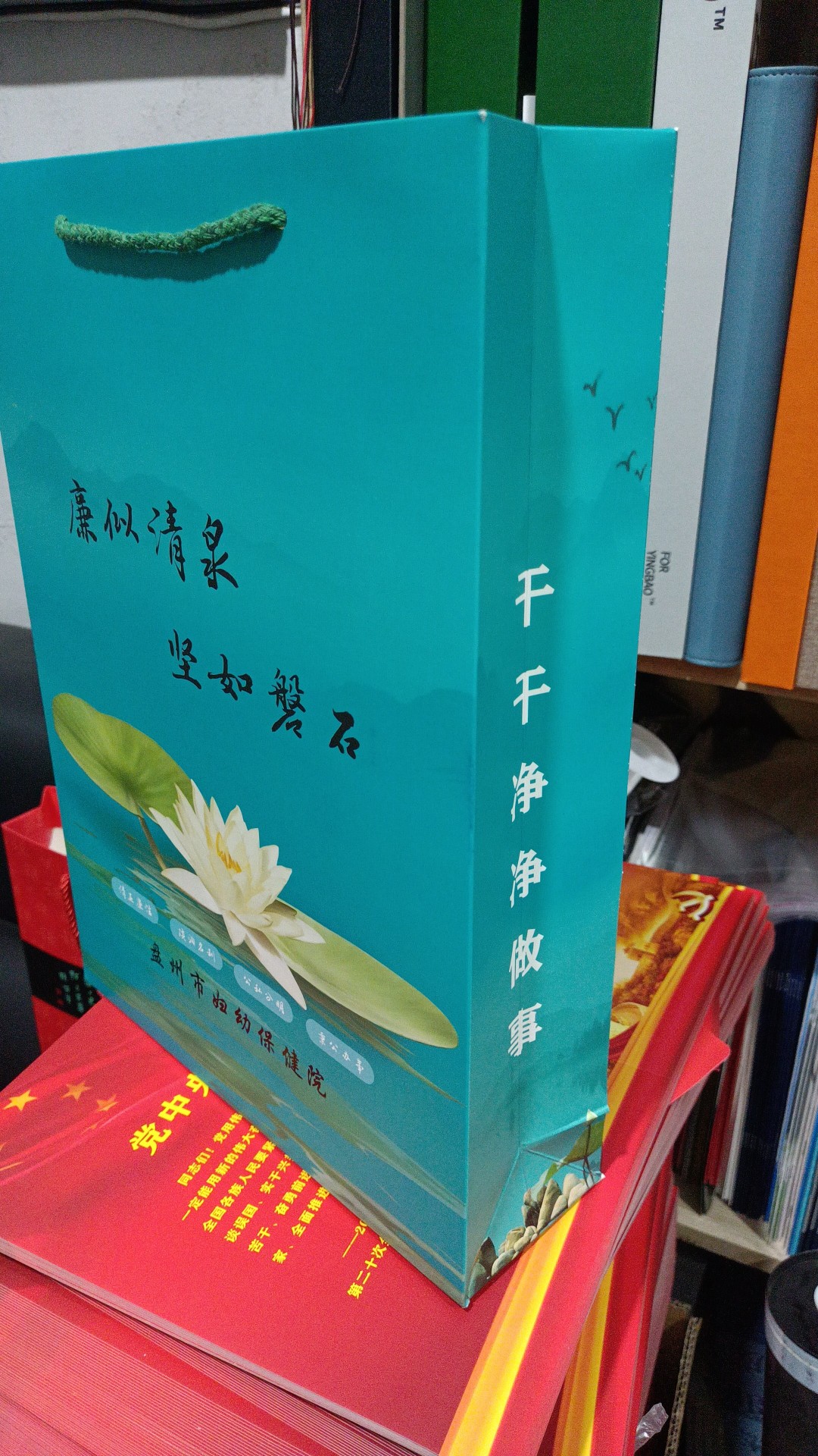 廉洁奉公廉洁手提袋定制设计无纺布袋帆布袋印刷