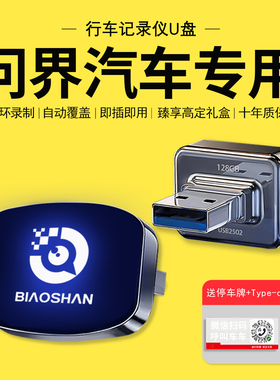 适用问界M5/M7/M9/M8专用行车记录仪U盘哨兵模式优盘车内用品配件