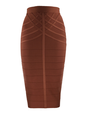 Hip wrap skirt with bandage half length skirt 包臀裙绷带中裙