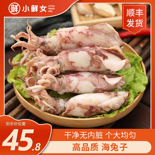 新鲜海兔子500g鲜活笔管鱼