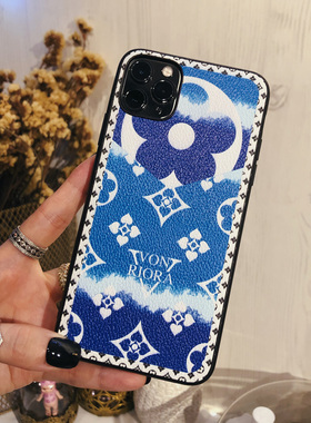 RIORAVON浪漫海岛适用iphone13/12promax苹果14/mini挂脖手机壳11