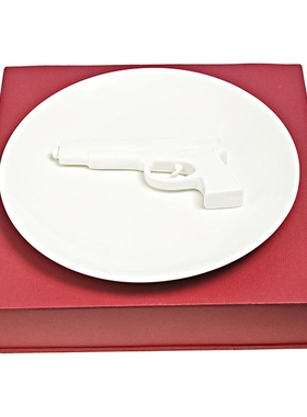 荷兰Pols Potten Gun Presentation plate 枪形展示盘