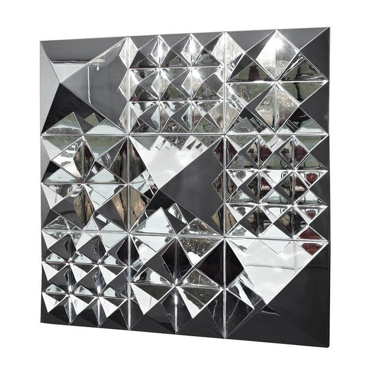 丹麦VerPan镜面金字塔壁饰Mirror Sculpture Pyramid创意设计进口