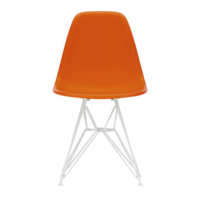 瑞士Vitra 伊姆斯椅子 塑料 彩色系Eames Plastic DSR创意设计