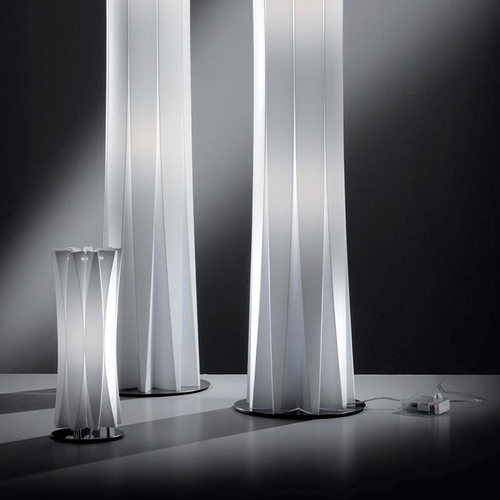 意大利Slamp 古典巴赫塔式落地灯 Bach Floor Lamp 白色金色 进口