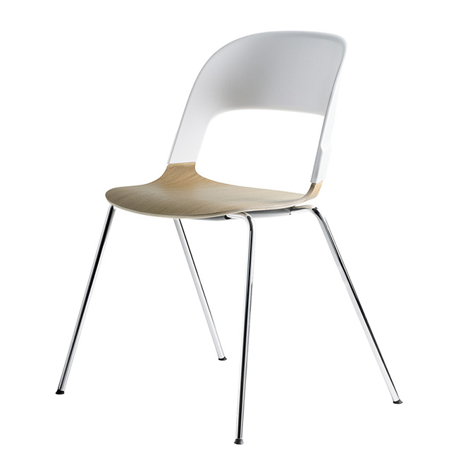 丹麦Fritz Hansen 木椅子 Pair Chair 创意设计进口