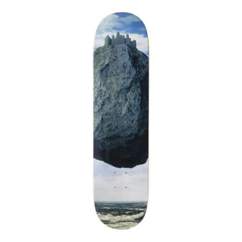 比利时The Skateroom装饰滑板René MAGRITTE勒内马格利特 城堡