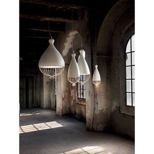 意大利Karman Le Trulle Pendant 意大利圆形石屋吊灯