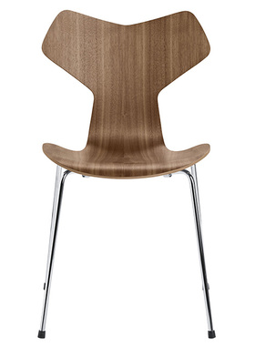 丹麦Fritz Hansen Grand Prix木椅子 Stacking chair创意设计进口