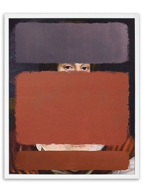 英国Mineheart Colours- Red & Purple 颜色系列肖像装饰画