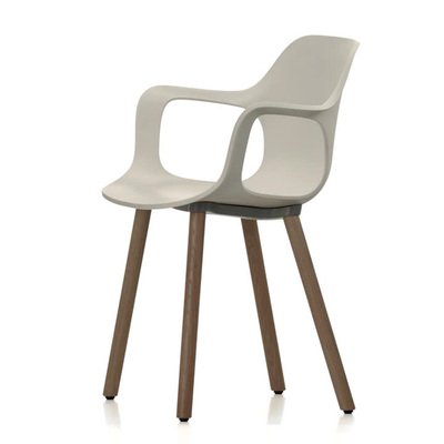 瑞士Vitra 扶手椅 Hal Wood Armchair 创意设计进口欧式