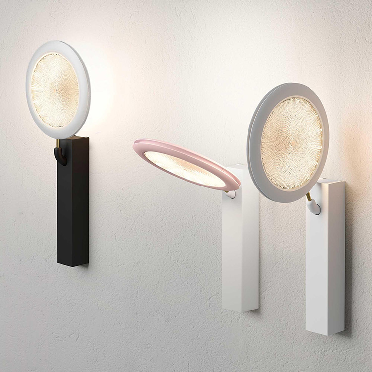 意大利Luceplan 小圆壁灯 Fly-Too D84a Wall Lamp创意设计进口
