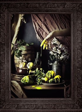 英国Mineheart 'Strange Fruit' Canvas 奇怪的水果 装饰画