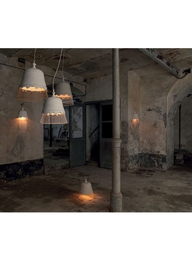 意大利Karman Domenica Wall light 钟型壁灯 仿破损