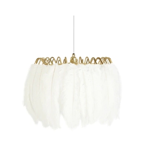 英国Mineheart Feather Pendant Lamp 鸵鸟羽毛吊灯 多色可选