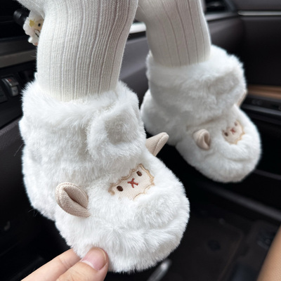 加绒加厚保暖鞋子棉鞋不掉鞋冬季