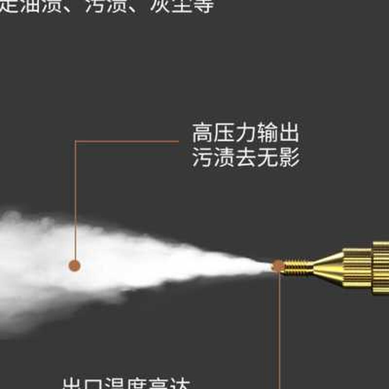 极速爆品蒸汽清洁机可携式高温高压商用厨房家用适用饭店宾馆油烟