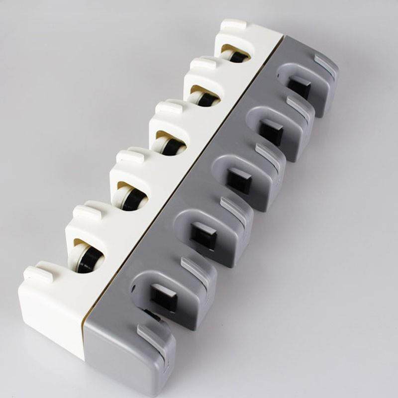 VLEN5挂6钩多功能扫把架挂架卫生间卡座,洗护清洁剂/卫生巾/纸/香薰,商用空气治理/芳香用品,淘宝优惠券,粉丝福利购,淘宝优惠卷