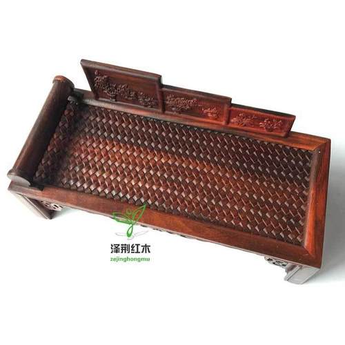 红实木雕工艺品中式仿古明清微缩微型家具模型红酸枝紫檀小摆件