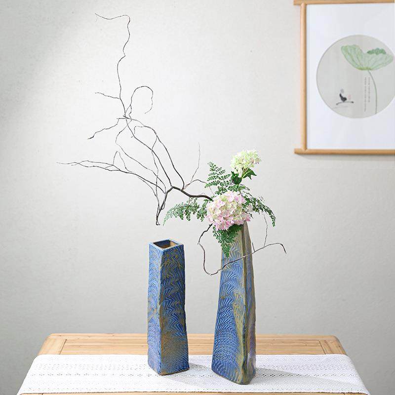 剑山插花器皿日式花瓶摆件新中式客厅插花简约风日收手作花器新款,家庭/个人清洁工具,地垫,淘宝优惠券,粉丝福利购,淘宝优惠卷