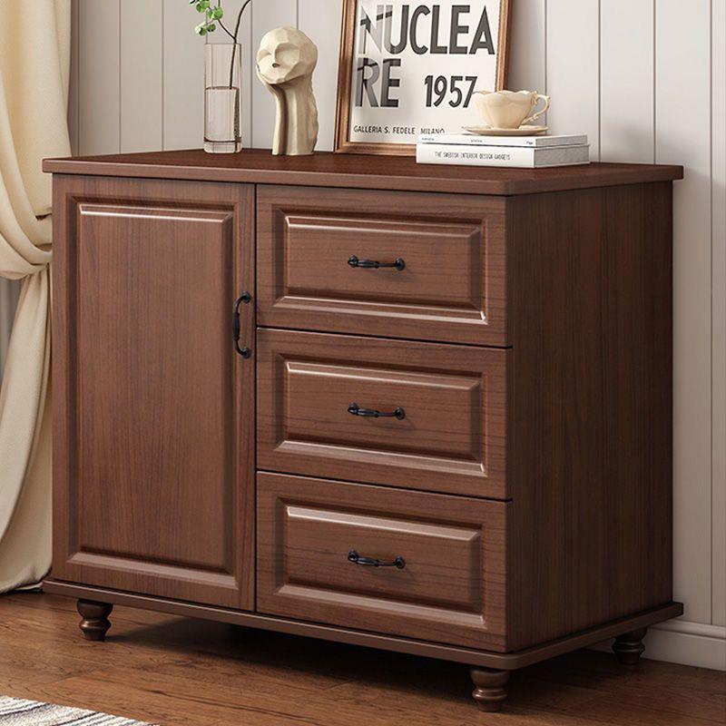 美式五斗柜抽屉式收纳柜现代简约小户型储物柜客厅立柜靠墙抽屉柜