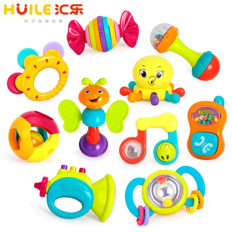 汇乐939宝宝摇铃0-1岁婴儿手抓铃3-6-12四个月宝宝玩具10只新生儿,洗护清洁剂/卫生巾/纸/香薰,商用空气治理/芳香用品,淘宝优惠券,粉丝福利购,淘宝优惠卷