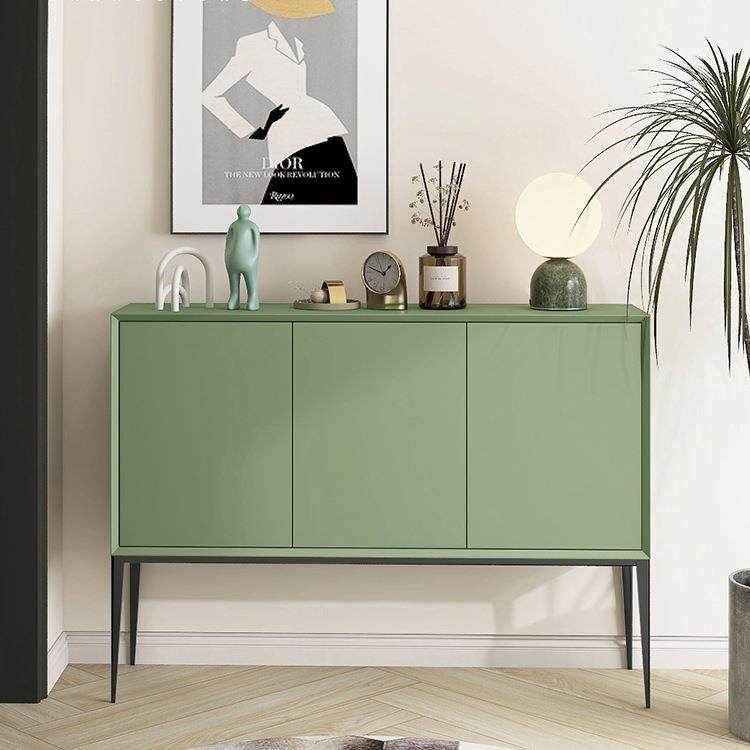 意式极简烤漆餐边柜轻奢门厅玄关现代简约入户储物厨房备餐收纳B&